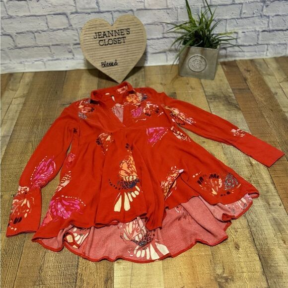 Free people Field Of Butterflies Tunic - Picture 9 of 14